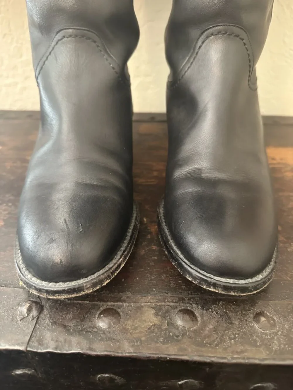 Chanel Long Boots Leather Size 37